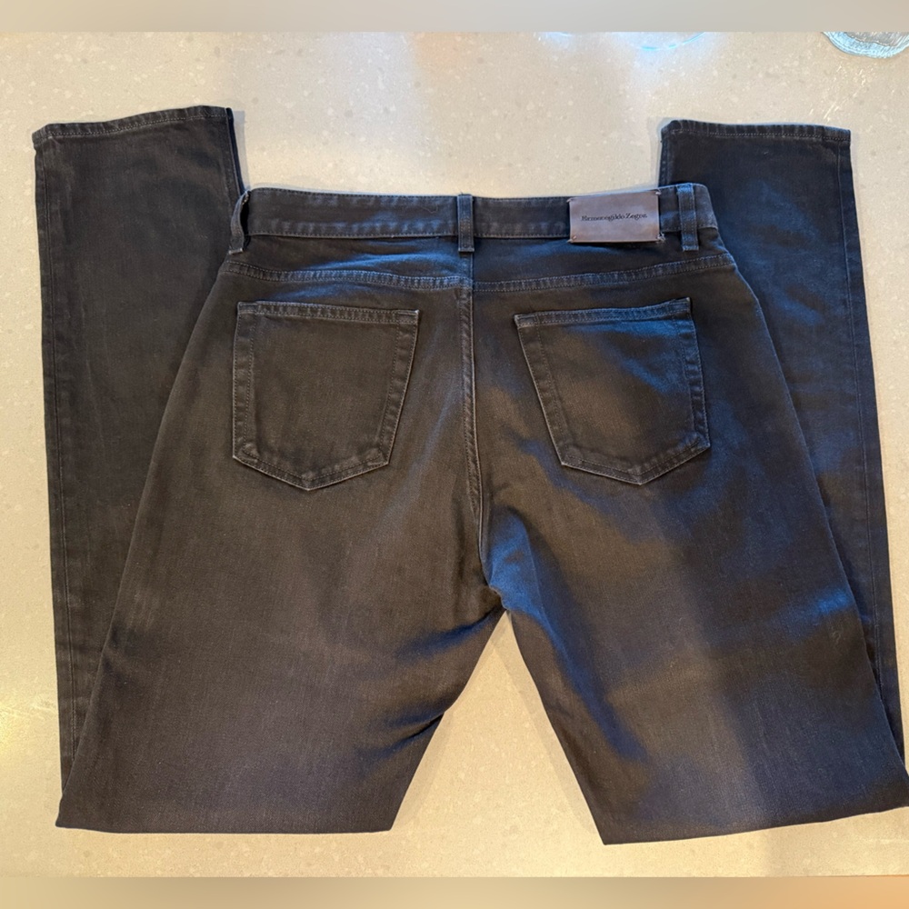 Ermengildo Zegna men’s black jeans